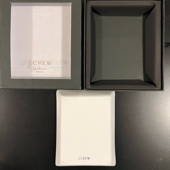 J. Crew Jewelry Tray, White and Gold - Picture 3 of 5
